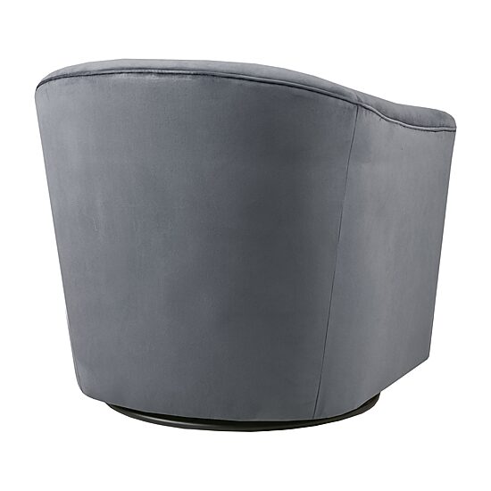 Madison Park Raleigh Swivel Barrel Chair
