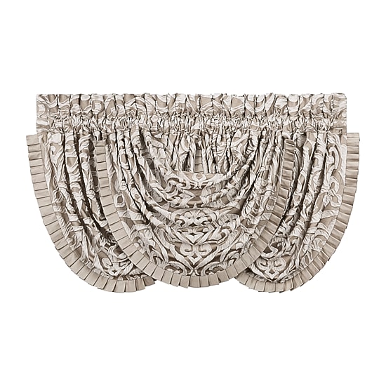 Queen Street Rod Pocket Waterfall Waterfall Valance