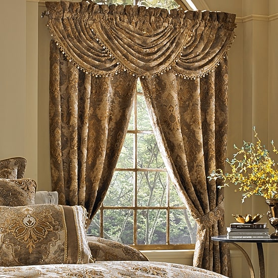 Queen Street Brooke Rod Pocket Light-Filtering Set of 2 Curtain Panel