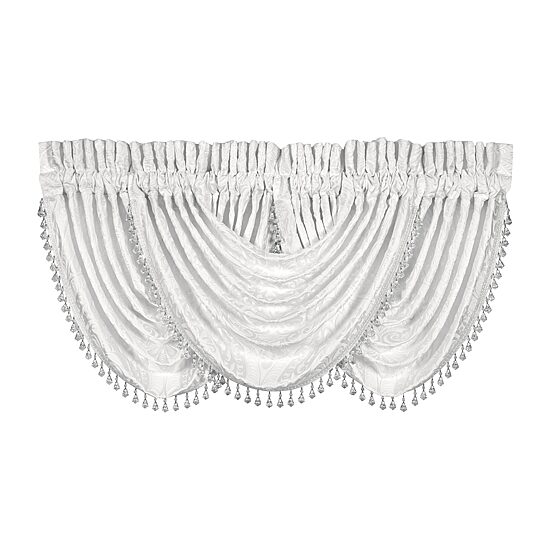 Queen Street Britney Rod Pocket Waterfall Valance