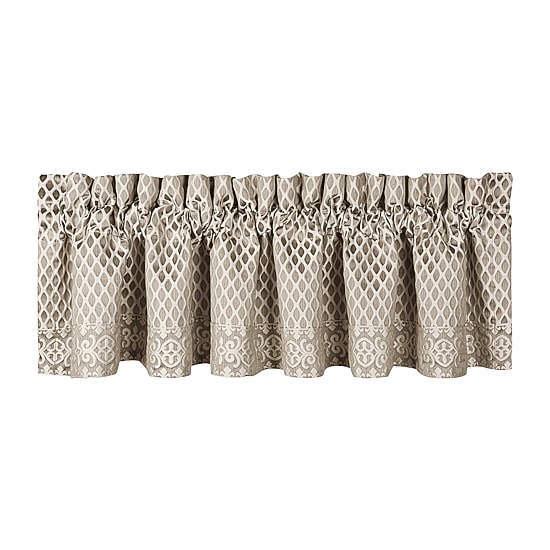 Five Queens Court Beaumont Rod Pocket Tailored Valance