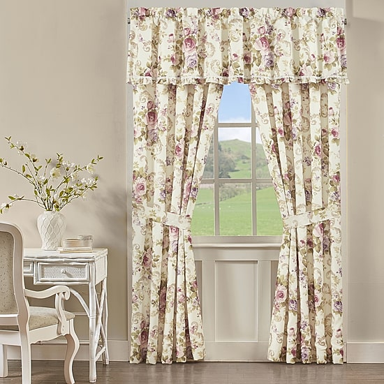 Royal Court Chambord Rod Pocket Tailored Valance
