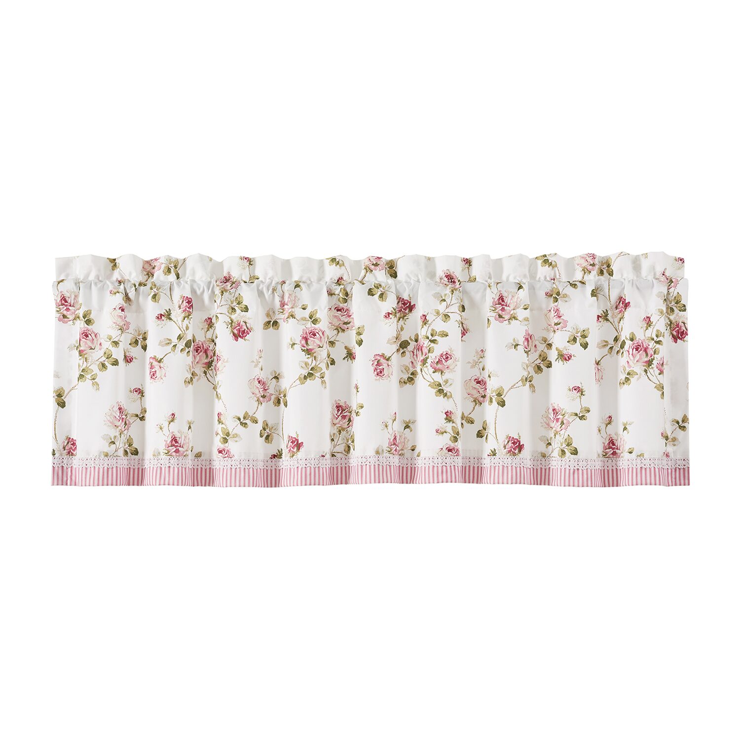 Royal Court Rosemary Rod Pocket Tailored Valance