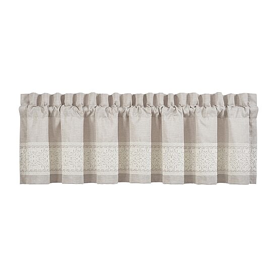 Queen Street Leanna Rod Pocket Tailored Valance