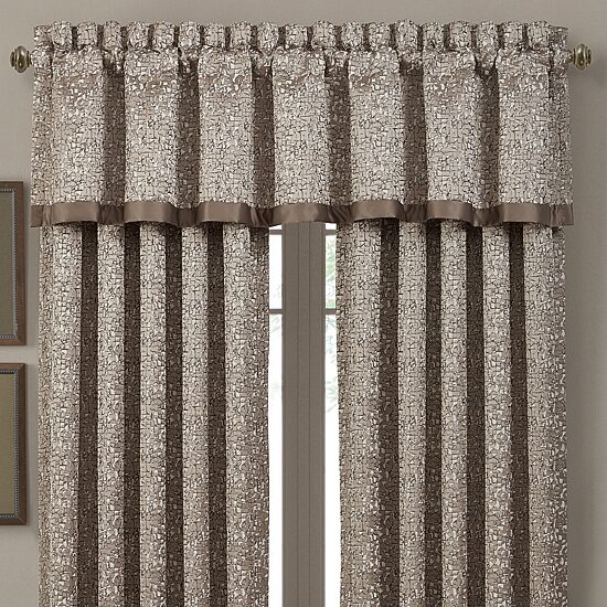 Queen Street Calgary Rod Pocket Tailored Valance