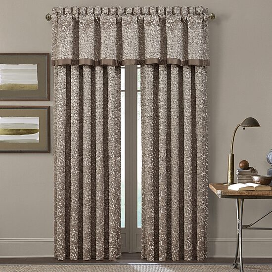 Queen Street Calgary Rod Pocket Light-Filtering Set of 2 Curtain Panel