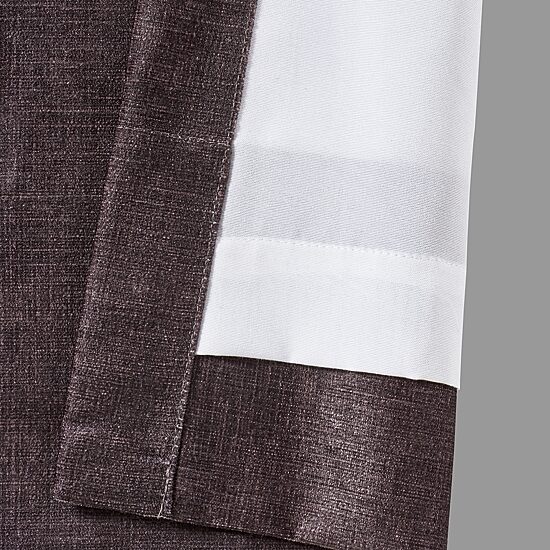 Queen Street Medina Rod Pocket Light-Filtering Set of 2 Curtain Panel