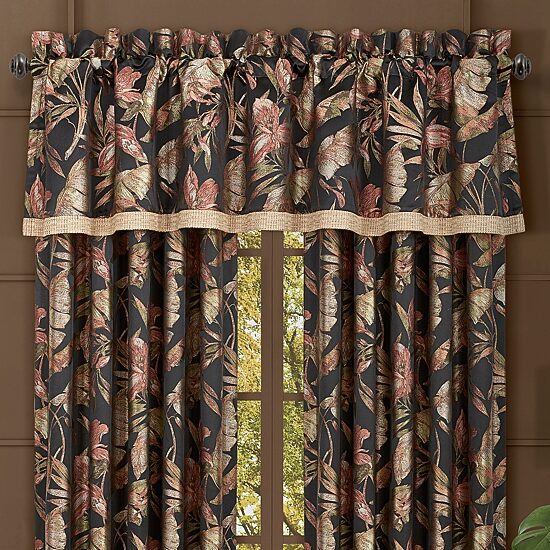 Queen Street Martina Rod Pocket Tailored Valance