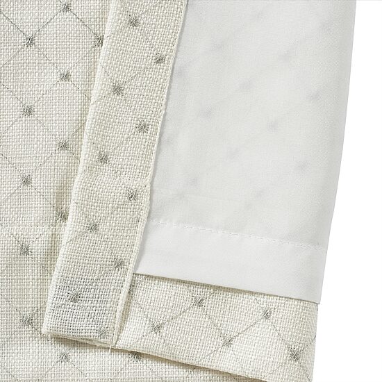 Queen Street Gabrielle Rod Pocket Energy Saving Light-Filtering Set of 2 Curtain Panel