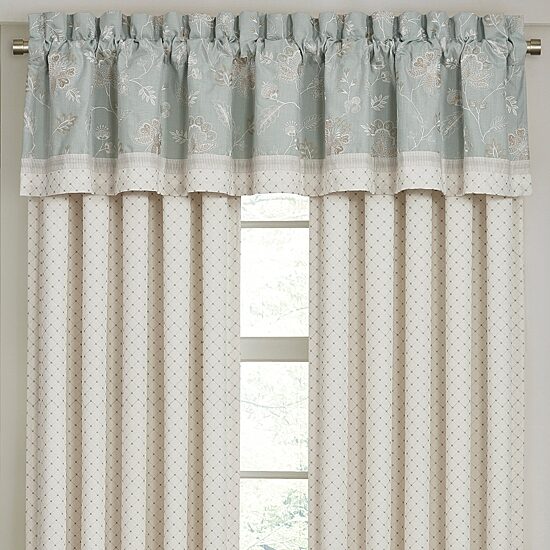 Queen Street Gabrielle Rod Pocket Tailored Valance