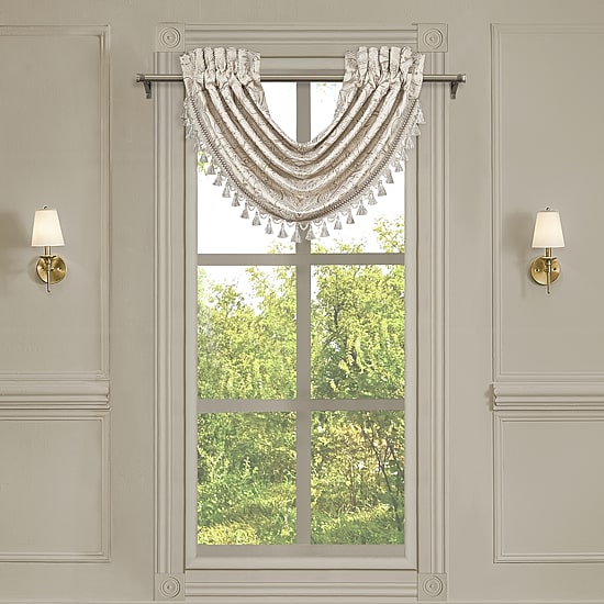 Queen Street Taylor Rod Pocket Waterfall Valance