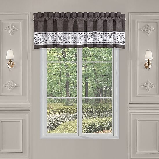 Queen Street Florence Rod Pocket Tailored Valance