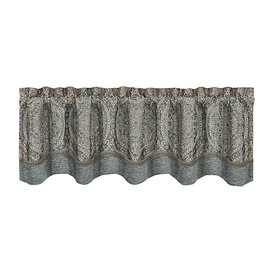 Queen Street Dayton Rod Pocket Scallop Valance