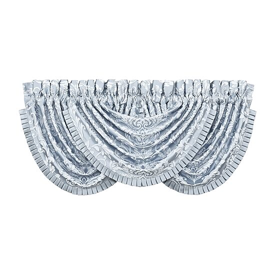Queen Street Madeline Rod Pocket Waterfall Valance