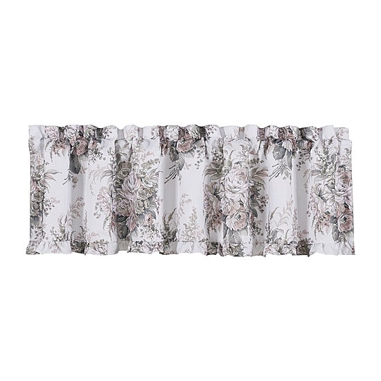 Royal Court Estelle Rod Pocket Tailored Valance