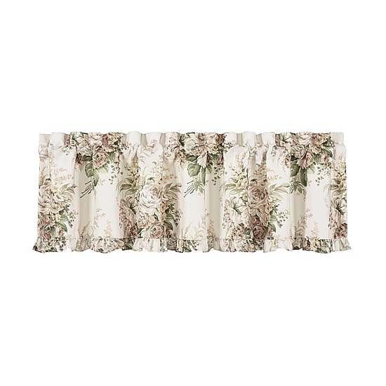 Royal Court Estelle Rod Pocket Tailored Valance