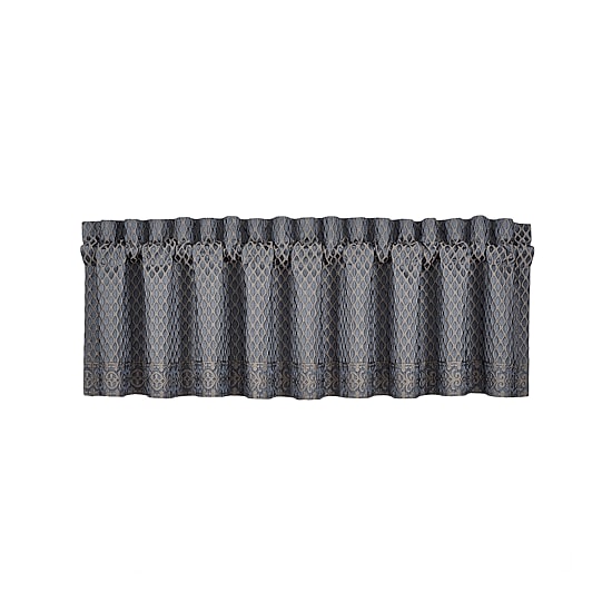 Five Queens Court Leah Rod Pocket Tailored Valance