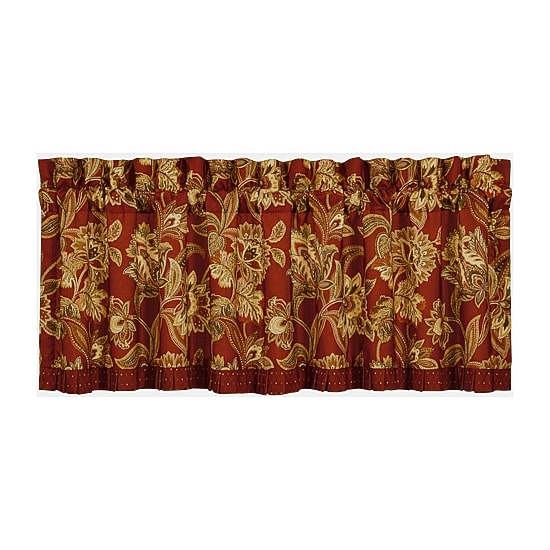 Queen Street Montecito Rod Pocket Tailored Valance
