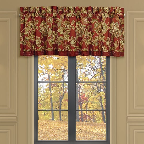Queen Street Montecito Rod Pocket Tailored Valance