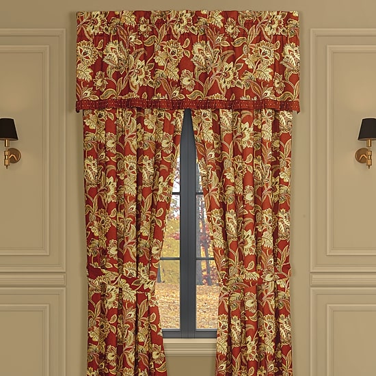 Queen Street Montecito Rod Pocket Tailored Valance