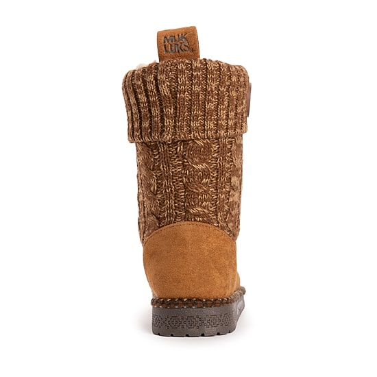 Muk Luks Womens Janet Flat Heel Winter Boots