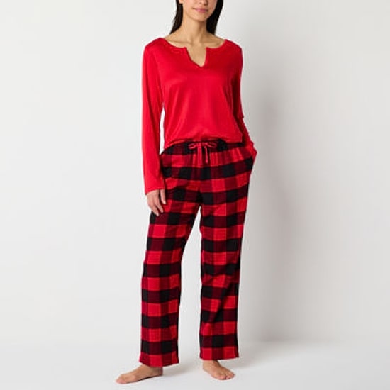 Sleep Chic Womens Flannel Pajama Pants