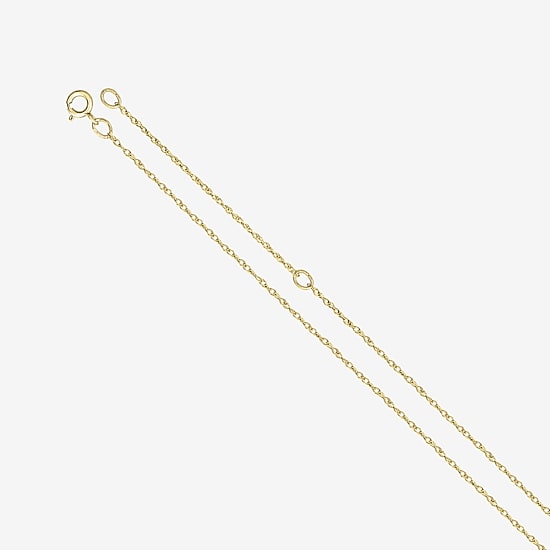 Personalized Initial Cutout Cross Pendant Necklace