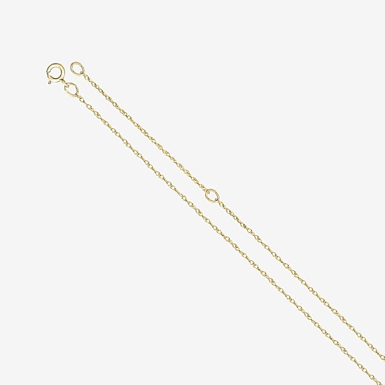 Personalized 14K Gold Over Sterling Silver Couples Necklace 