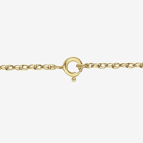 Personalized 14K Gold Over Sterling Silver 20mm Monogram Bracelet