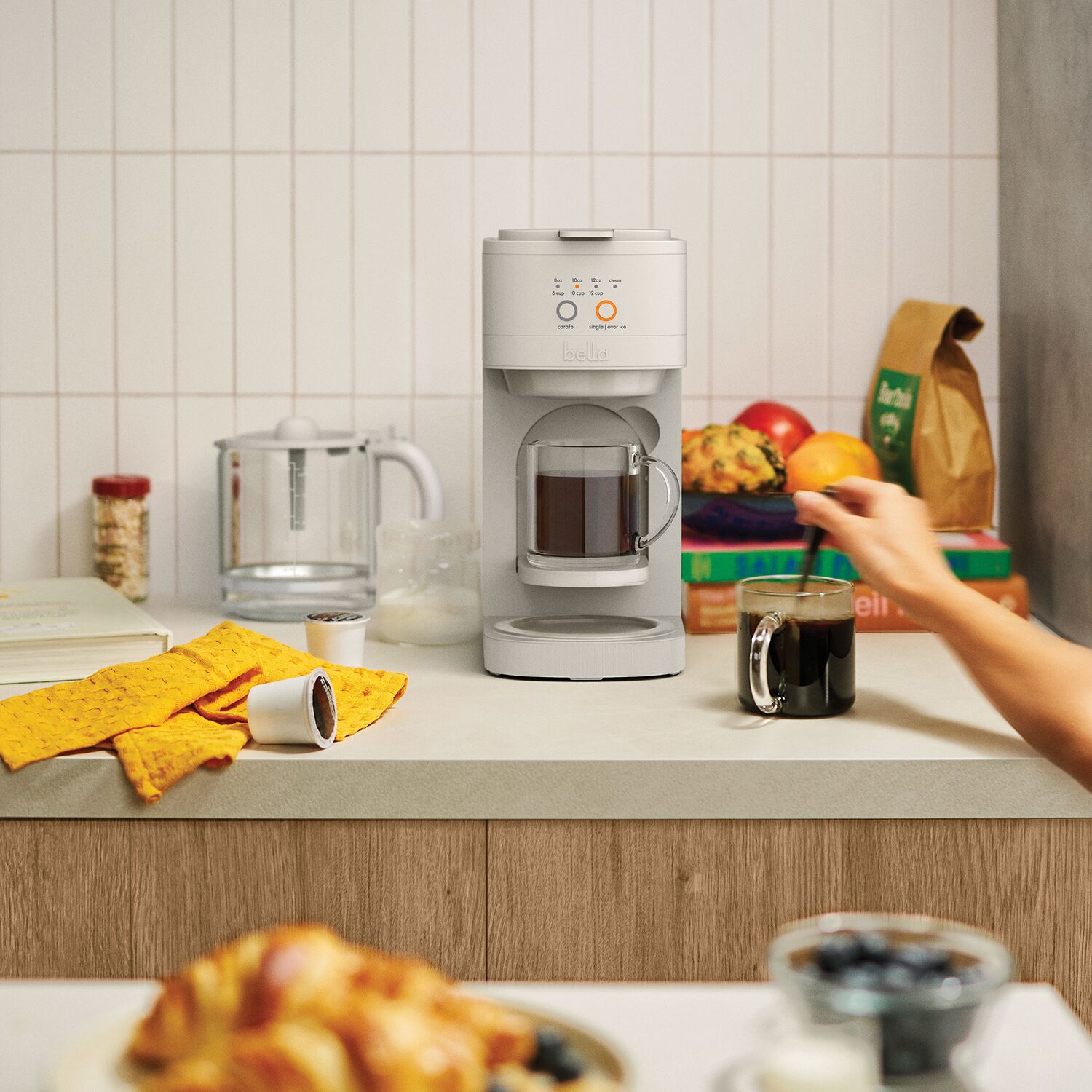 bella VersaBrew 2-in-1 Coffee System, Fits-anywhere™ kitchenware