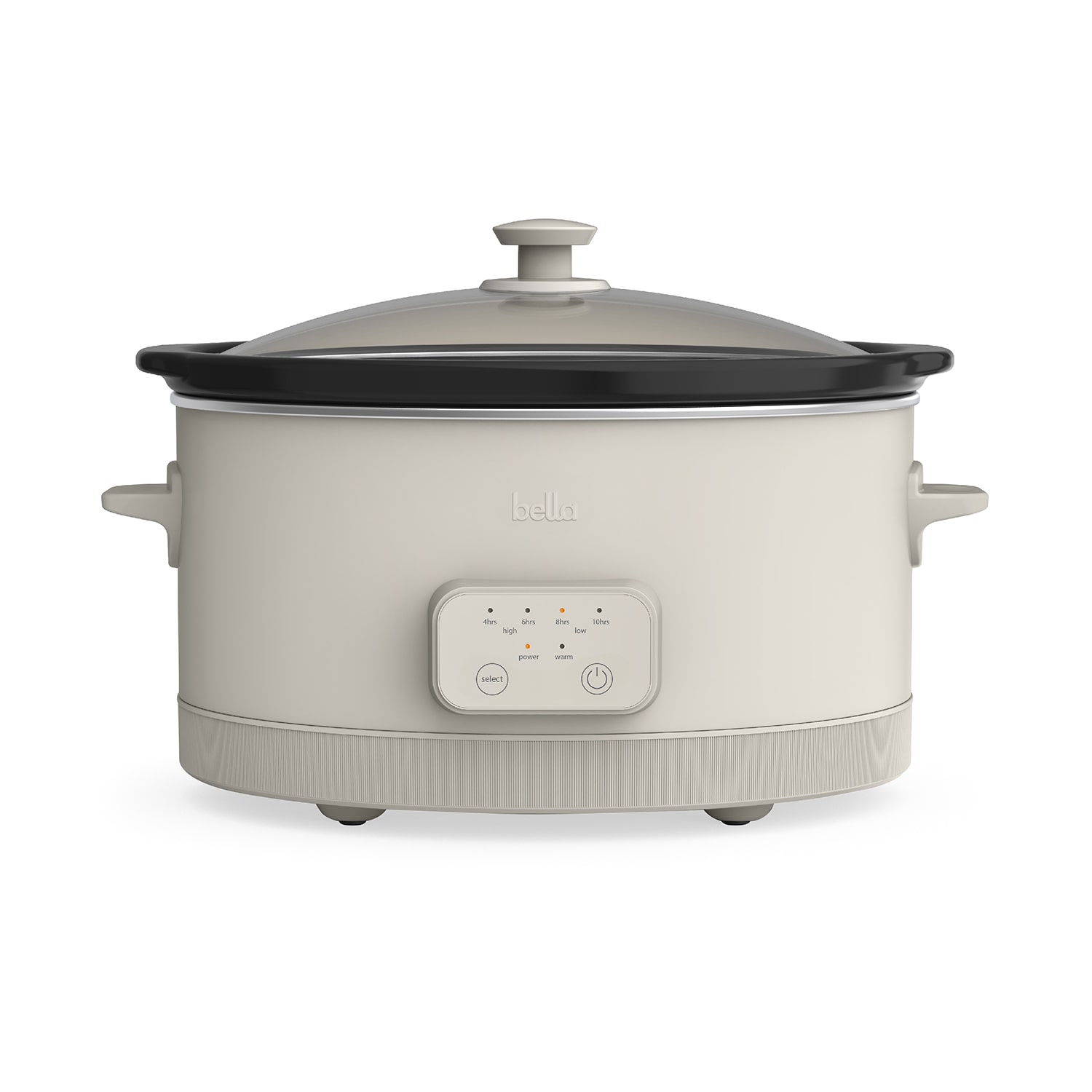 bella 6qt Programmable Slow Cooker, Fits-anywhere™ kitchenware