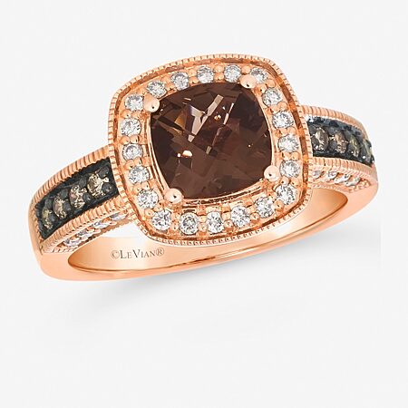 Le Vian® Ring featuring 1 1/10 cts. Chocolate Diamonds® 1/8 cts