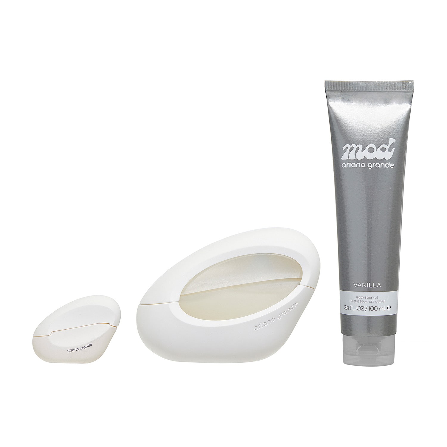 Ariana Grande Mod Vanilla Eau De Parfum 3.4 Oz 3-Pc Gift Set ($181 Value) Perfume Set