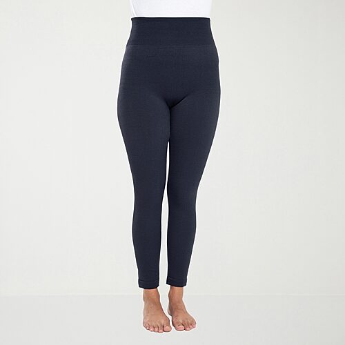 Muk Luks Womens Full Length Leggings In Blue
