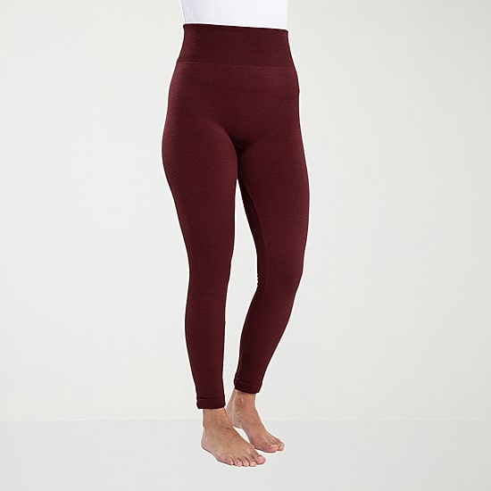 Muk Luks Womens Plus Full Length Leggings