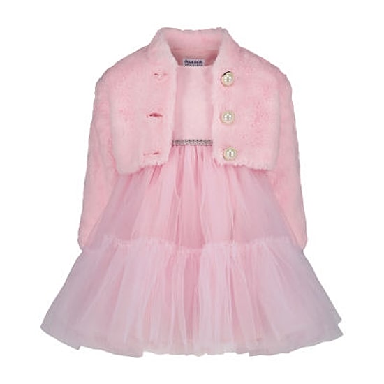 Blueberi Boulevard Baby Girls 2-pc. Dress Set