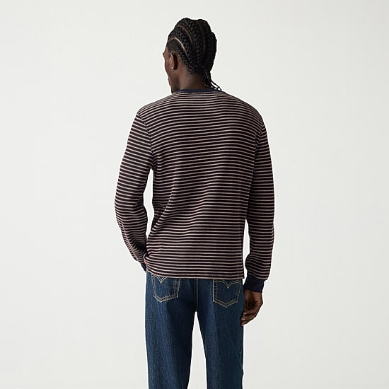 Levi's® Mens Crew Neck Long Sleeve Regular Fit Thermal Top