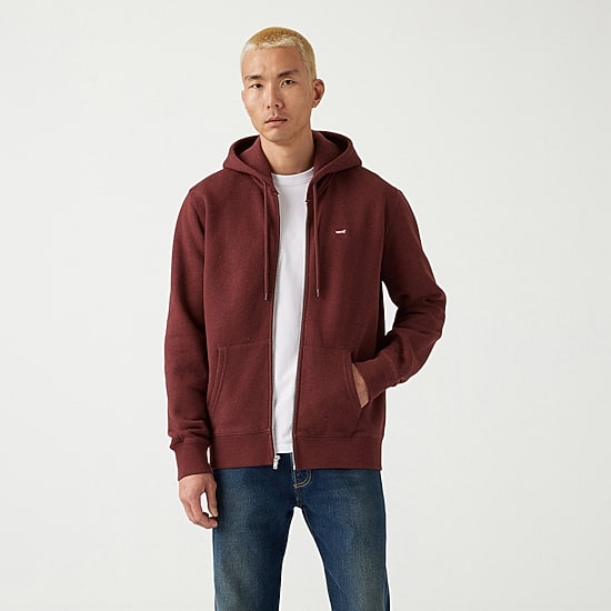 Levi's® Core Ng Zip Up Mens Long Sleeve Zipper Hoodie
