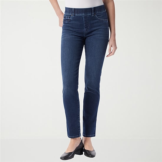 Gloria Vanderbilt Shape Effect Womens High Rise Straight Leg Jean