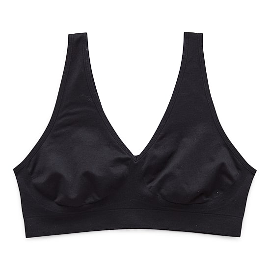 Ambrielle Seamless Womens Light Support Bralette