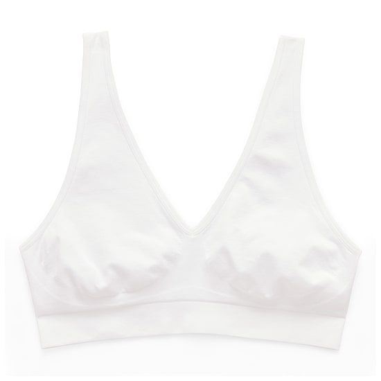 Ambrielle Seamless Womens Light Support Bralette