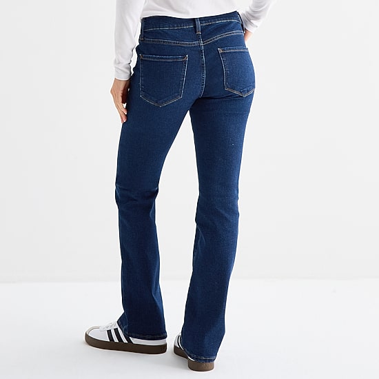 a.n.a Womens Low Rise Bootcut Jean