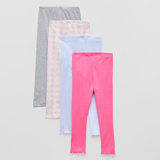 Okie Dokie Toddler Girls Straight 4-pc. Full Length Leggings
