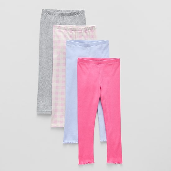 Okie Dokie Toddler Girls Straight 4-pc. Full Length Leggings