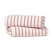 Casual Comfort Cabana Stripe 2 Pack Beach Towel