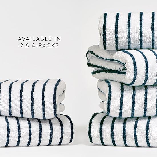 Casual Comfort Cabana Stripe 2 Pack Beach Towel