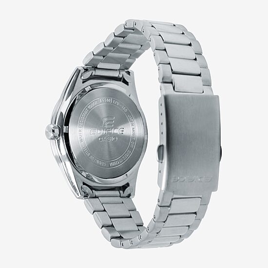 Casio Ediface Mens Silver Tone Stainless Steel Bracelet Watch Efv160d-1av