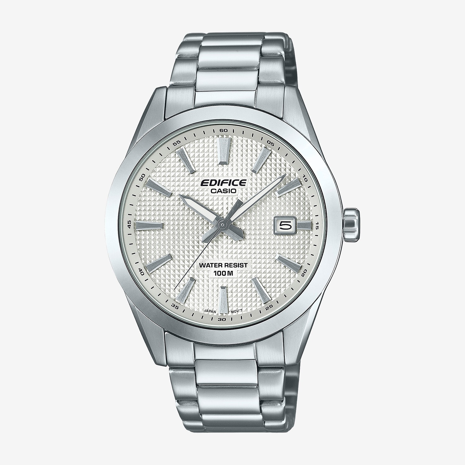 Casio Ediface Mens Silver Tone Stainless Steel Bracelet Watch Efv160d-7av