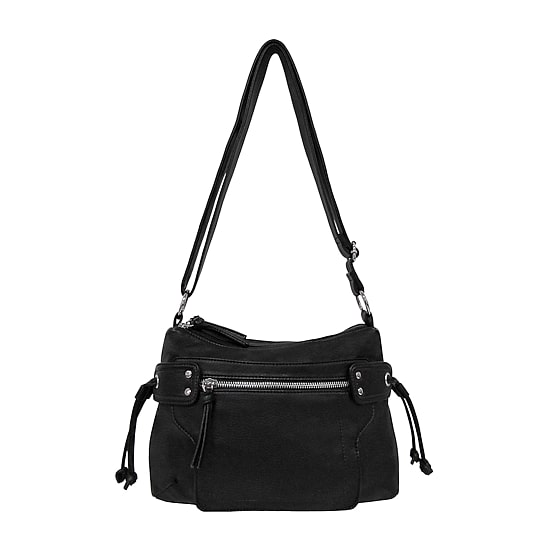 Bueno of California Grainy Wash Crossbody Bag
