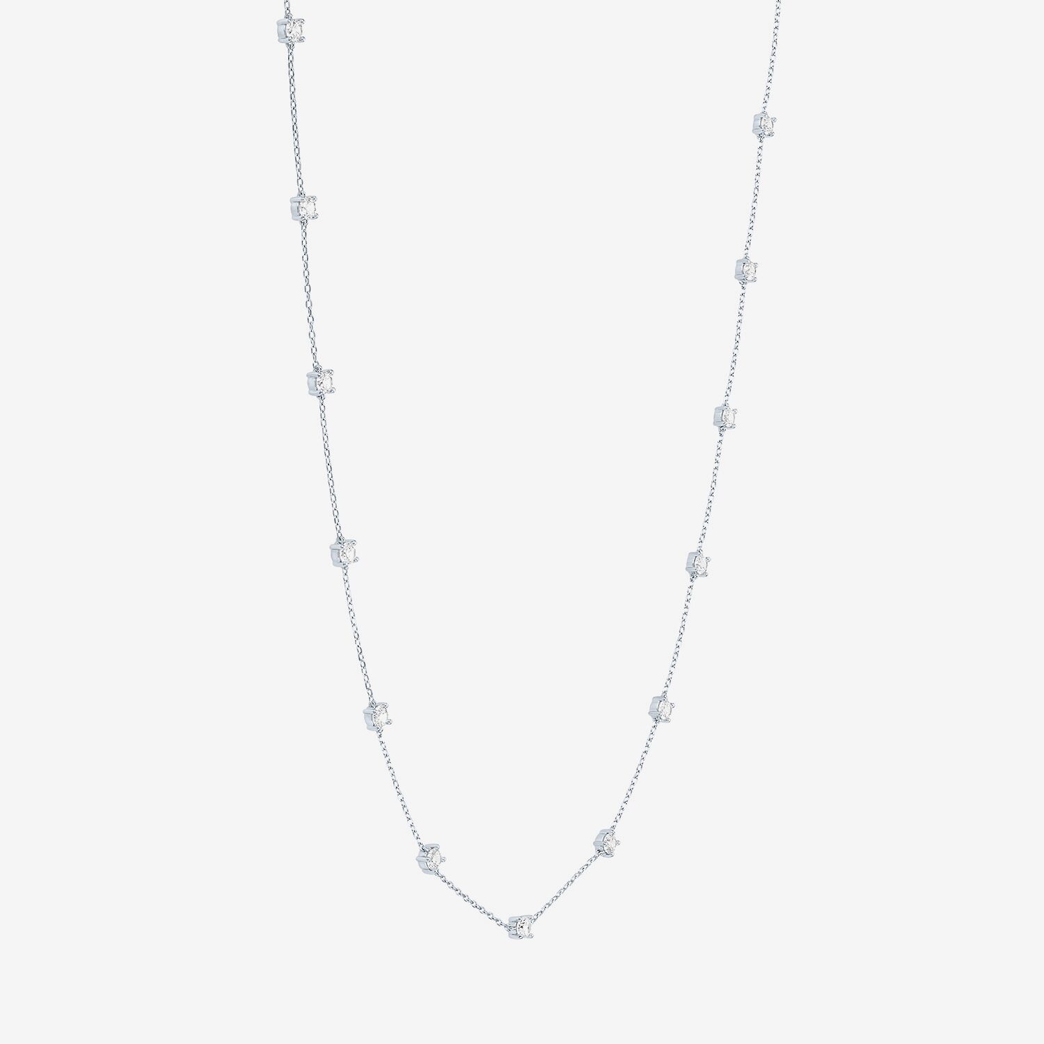 Diamond Addiction (G-H / Si2-I1) Womens 2 CT. T.W. Lab Grown White 10K Gold 20 Inch Pendant Necklace